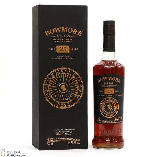 Bowmore - 25 Year Old 1996 Oloroso #9001485 - Feis Ile 2022