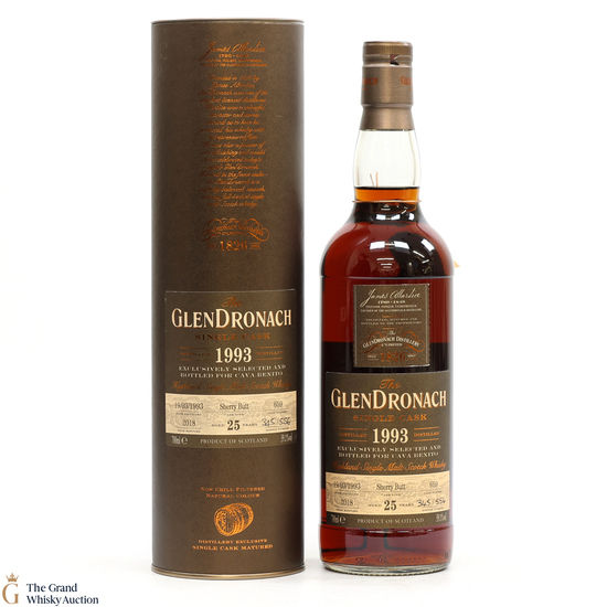 Glendronach - 25 Year Old - 1993 Single Cask #659