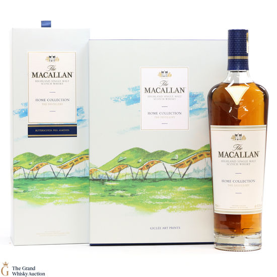 Macallan - Home Collection - The Distillery (1x70cl) & Giclee Art Prints