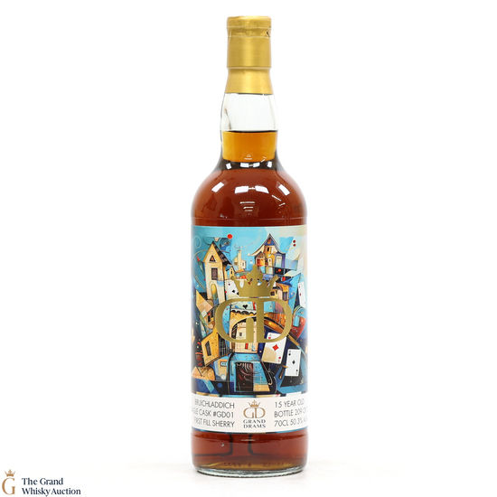 Bruichladdich - 15 Year Old Single Sherry Cask #GD01 - Grand Drams 