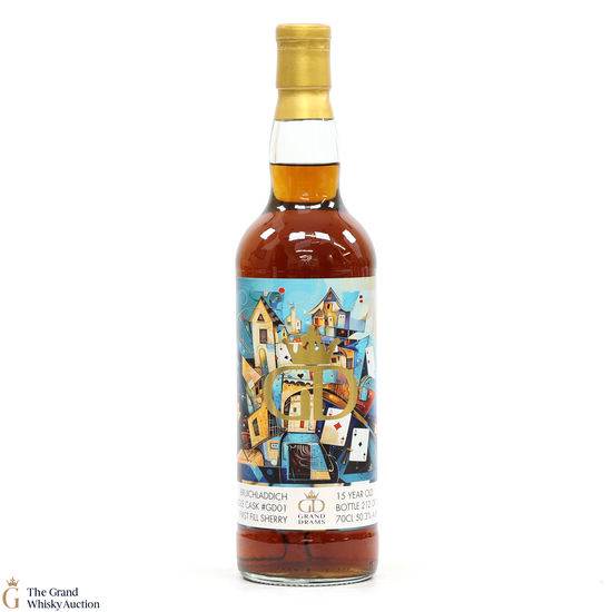 Bruichladdich - 15 Year Old Single Sherry Cask #GD01 - Grand Drams 