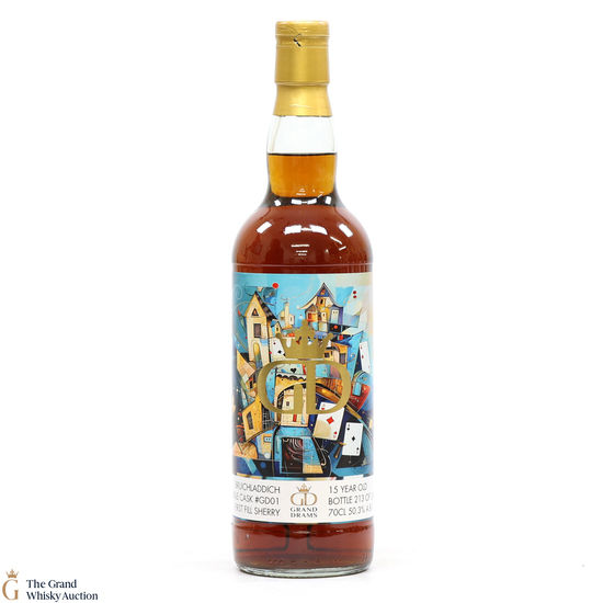 Bruichladdich - 15 Year Old Single Sherry Cask #GD01 - Grand Drams 