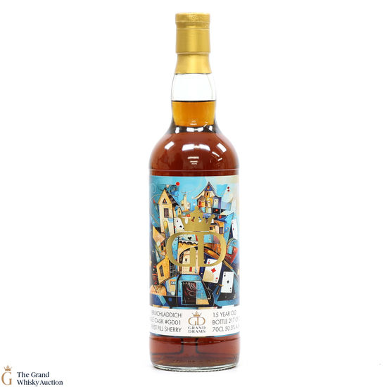 Bruichladdich - 15 Year Old Single Sherry Cask #GD01 - Grand Drams 