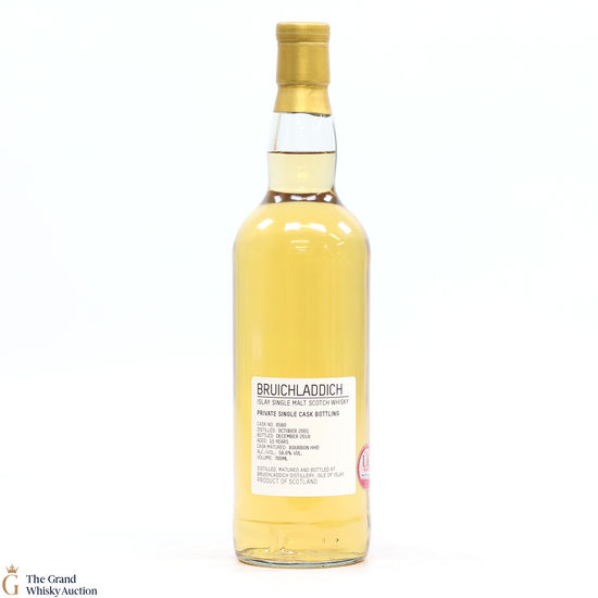 Bruichladdich -  15 Year Old - Private Cask #0560