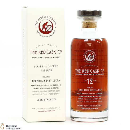 Teaninich - 12 Year Old 2009 #716926 - The Red Cask Co
