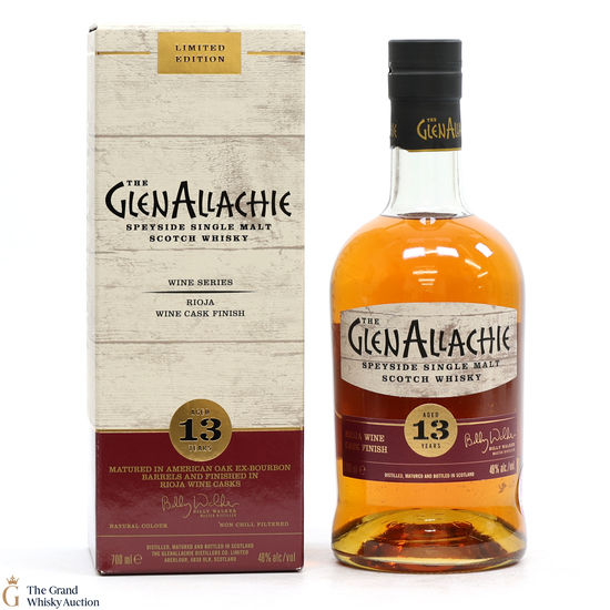 GlenAllachie - 13 Year Old - Rioja Wine Cask Finish