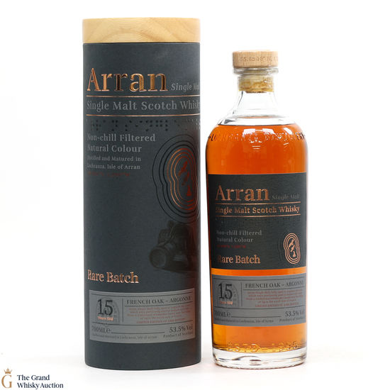 Arran -15 Year Old - French Oak Argonne - Rare Batch