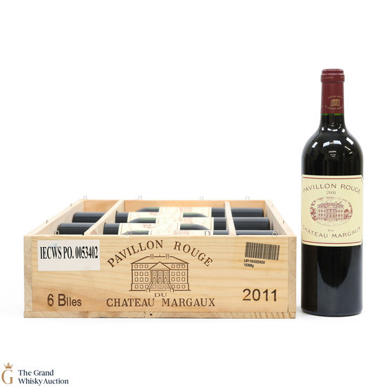 Château Margaux - 2011 Pavillon Rouge (6 x 75cl)