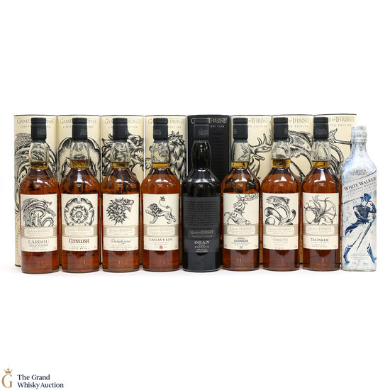 Game of Thrones - Limited Editions - 9 x 70cl