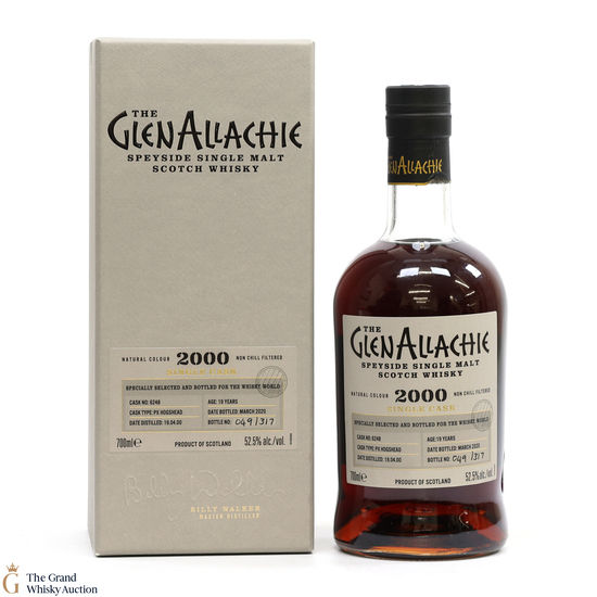 GlenAllachie - 19 Year Old 2000 PX Hogshead #6248