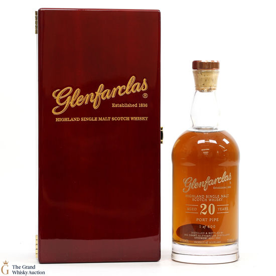 Glenfarclas - 20 Year Old - Port Pipe Decanter