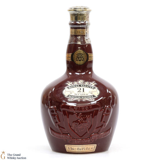 Chivas - Royal Salute - 21 Year Old - Ruby Flagon