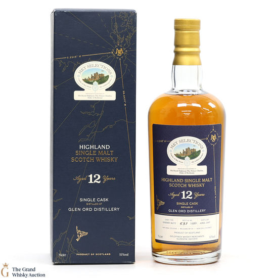 Glen Ord - 12 Year Old - Mey Selections No.1 - Goldfinch