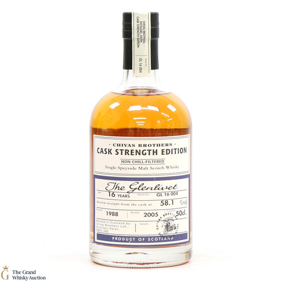 Glenlivet - 16 Year Old 1988 - Cask Strength - Chivas Brothers (50cl)