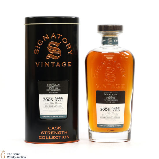 Edradour - 12 Year Old 2006 - Signatory Cask Strength Collection - Nickolls & Perks
