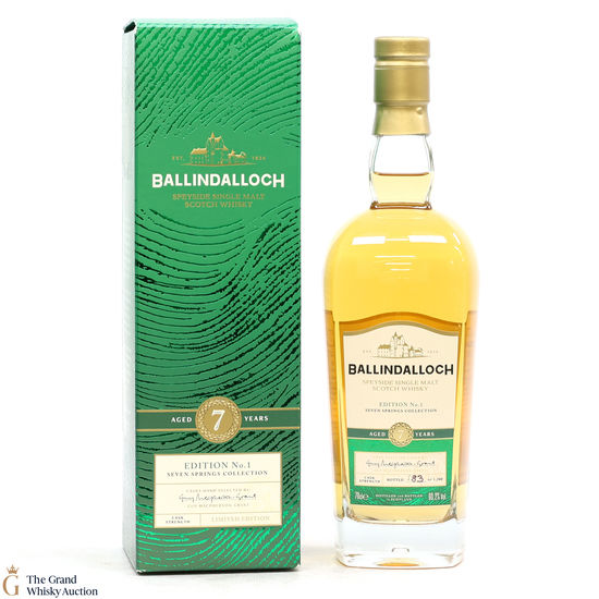 Ballindalloch - 7 Year Old - Seven Springs Collection - Edition No.1 