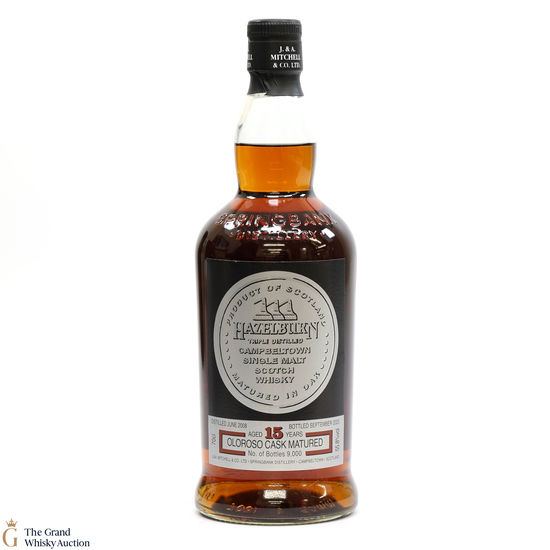 Hazelburn - 15 Year Old 2008 - Oloroso 2023