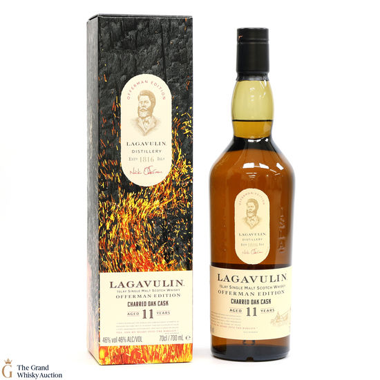 Lagavulin - 11 Year Old - Offerman Edition - Charred Oak Cask 