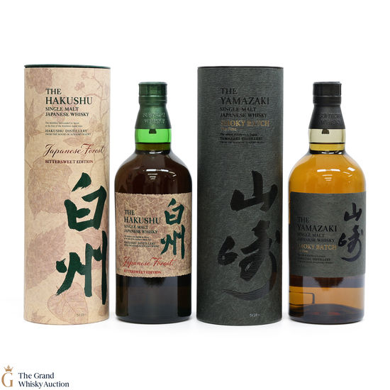Yamazaki & Hakushu - Smoky Batch The First & Japanese Forest Bittersweet Edition (2x70cl)