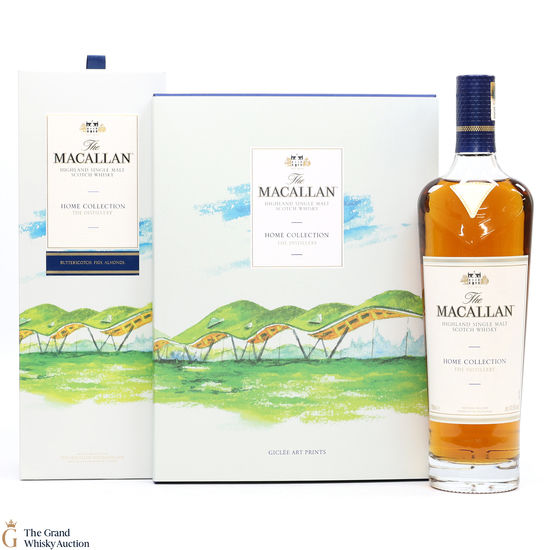 Macallan - Home Collection - The Distillery (1x70cl) & Giclee Art Prints