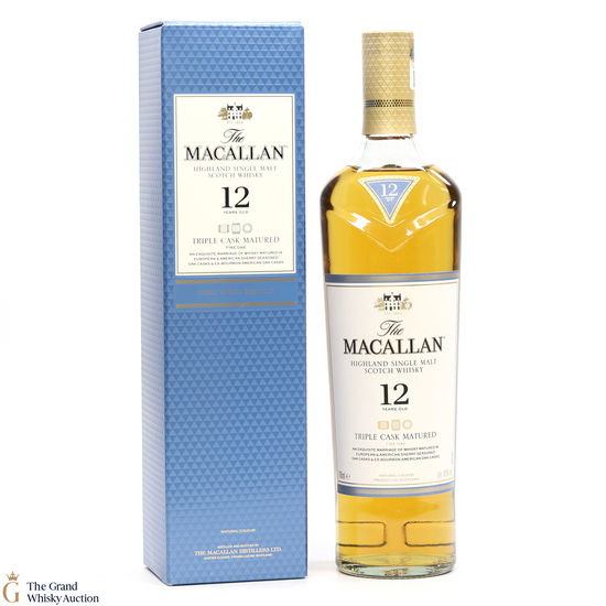 Macallan - 12 Year Old - Triple Cask (Fine Oak) 