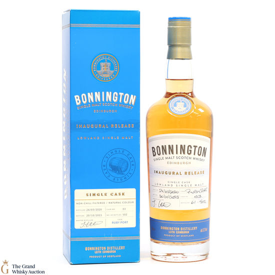 Bonnington - 3 Year Old 2020 - Ruby Port Cask #3 - Inaugural Release