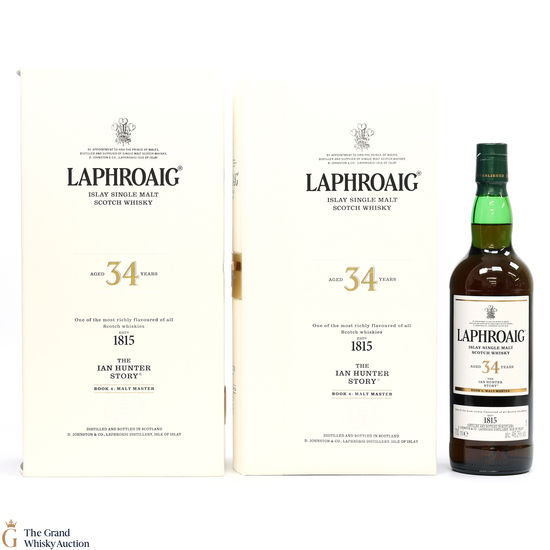 Laphroaig - 34 Year Old - The Ian Hunter Story - Book 4: Malt Master