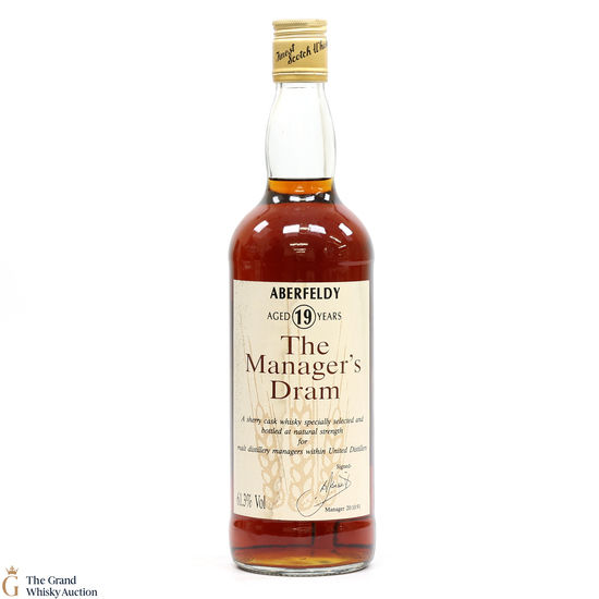 Aberfeldy - 19 Year Old 1991 - Manager's Dram 