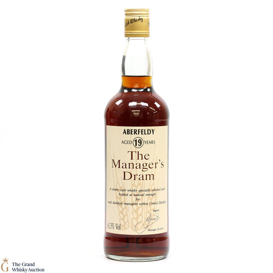 Aberfeldy - 19 Year Old 1991 - Manager's Dram 