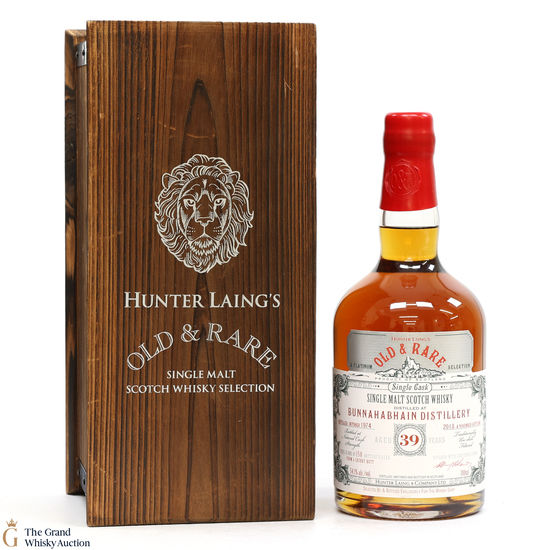 Bunnahabhain - 39 Year Old 1974 - Hunter Laing - Old & Rare 