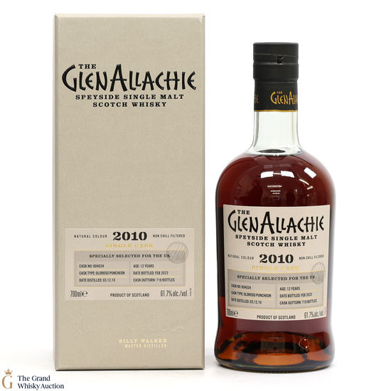 Glenallachie - 12 Year Old #804024 Single Oloroso Puncheon UK Exclusive