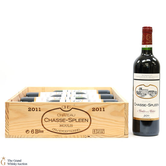 Château Chasse-Spleen - 2011 Moulis en Médoc (6 x 75cl)