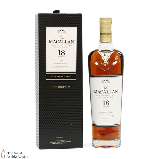 Macallan - 18 Year Old - Sherry Oak (2022)