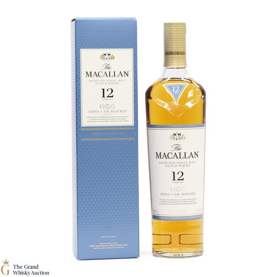 Macallan - 12 Year Old - Triple Cask (Fine Oak) 