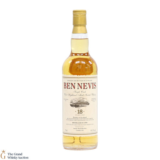 Ben Nevis - 18 Year Old 1995 - Single Cask #922