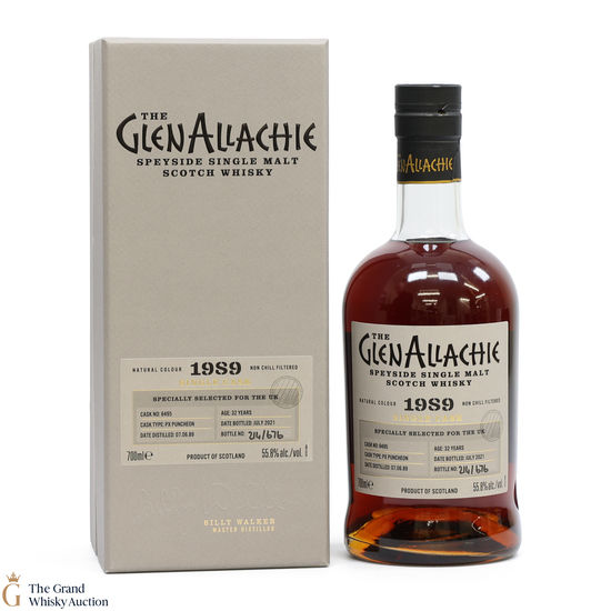 GlenAllachie - 32 Year Old 1989 Single Cask #6495