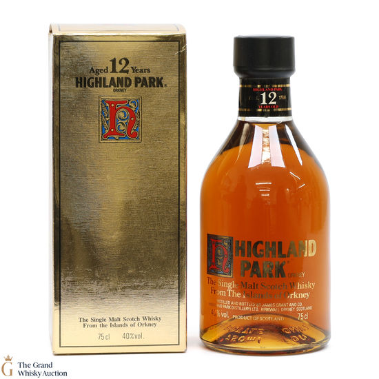 Highland Park - 12 Year Old 1980's 75cl