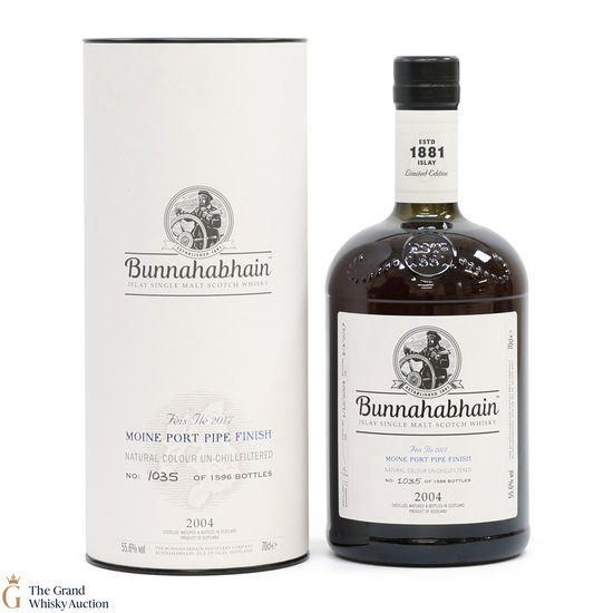 Bunnahabhain - 2004 Moine Port Pipe Finish - Feis Ile 2017