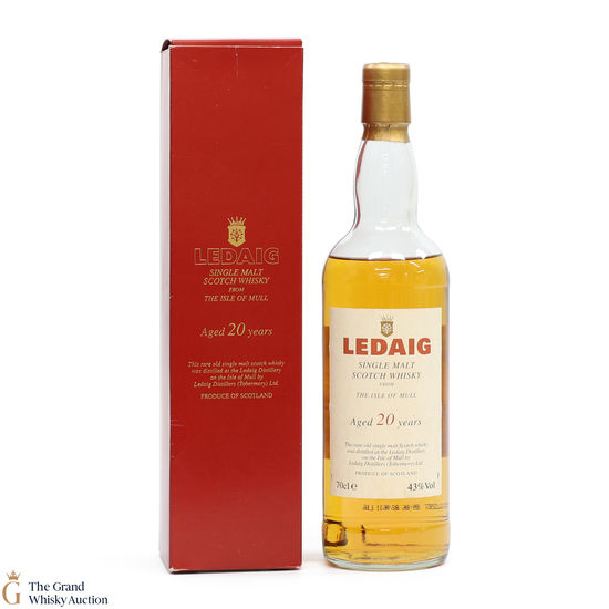 Ledaig - 20 Year Old - Red Box