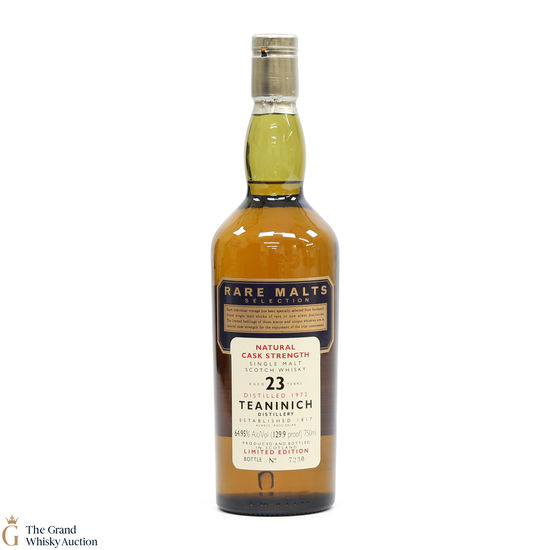Teaninich - 23 Year Old 1972 - Rare Malts 64.95% (75cl)
