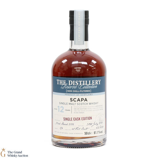 Scapa - 12 Year Old 2006 - Single Cask #674 - Distillery Reserve (50cl)
