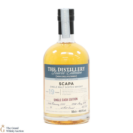 Scapa - 19 Year Old 2000 - Single Cask #26 - Distillery Reserve (50cl)