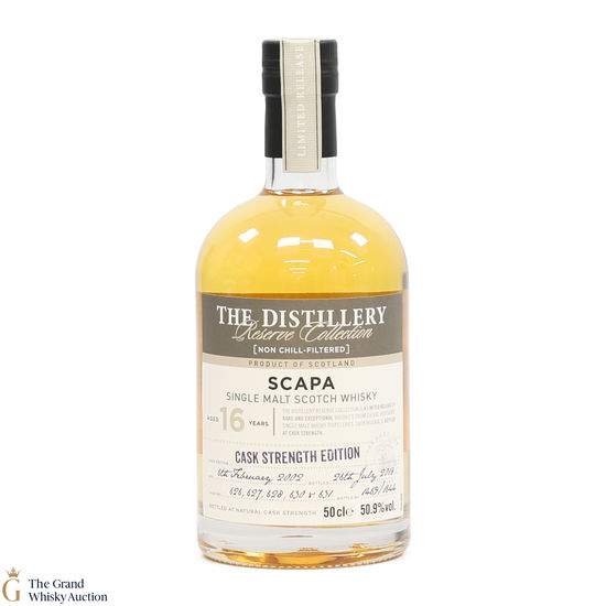 Scapa - 16 Year Old 2002 - Casks #626, 627, 628, 630 & 631- Distillery Reserve (50cl)