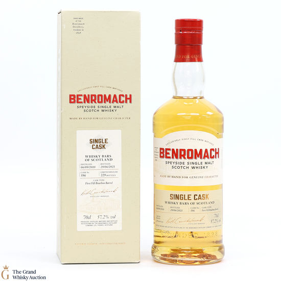 Benromach - 2010 Single Cask #596 - Whisky Bars Of Scotland