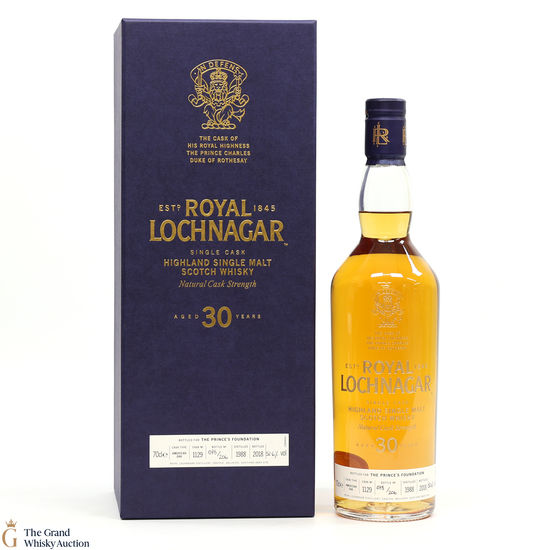 Royal Lochnagar - 30 Year Old 1988 Single Cask - The Prince's Foundation