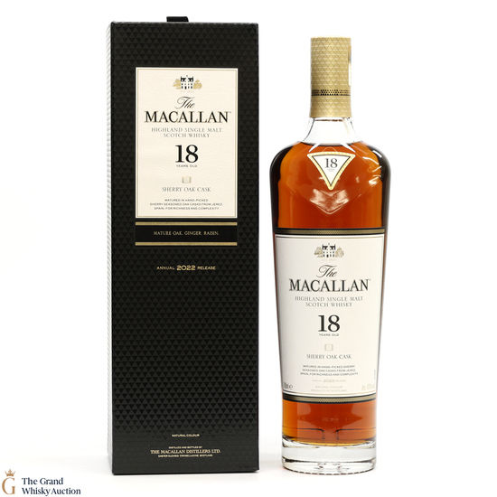 Macallan - 18 Year Old - Sherry Oak (2023)