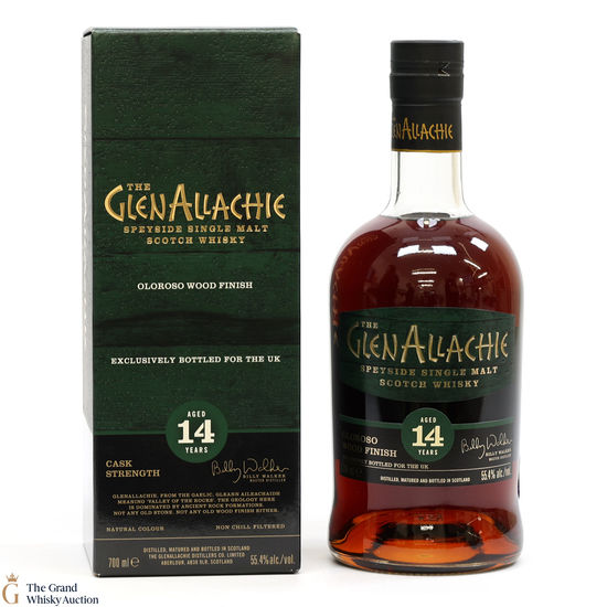 GlenAllachie - 14 Year Old - Oloroso Finish - UK Exclusive