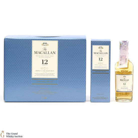 Macallan - 12 Year Old - Triple Cask (Fine Oak) 12 x 5cl