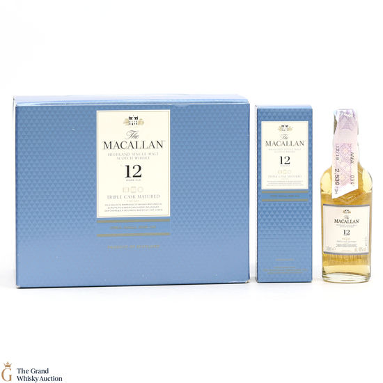 Macallan - 12 Year Old - Triple Cask (Fine Oak) 12 x 5cl
