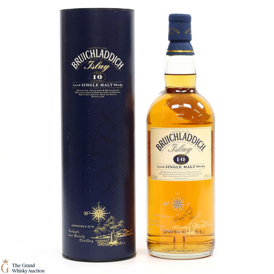 Bruichladdich - 10 Year Old 1L (1990s)
